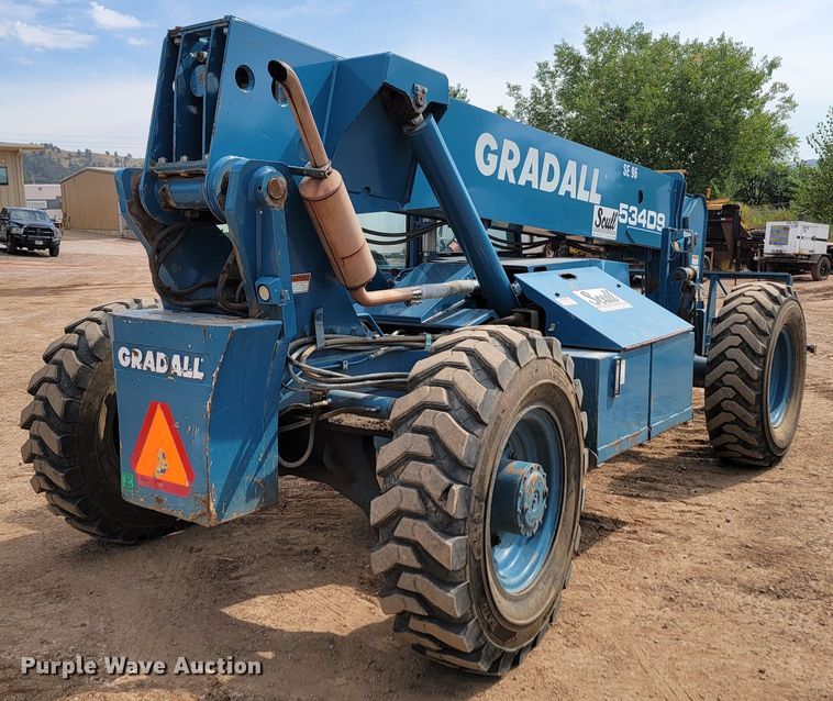 image for item JW9658 1999 Gradall 534D-9  telehandler