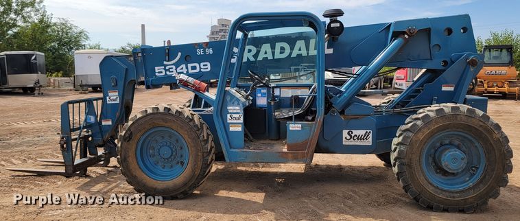 image for item JW9658 1999 Gradall 534D-9  telehandler