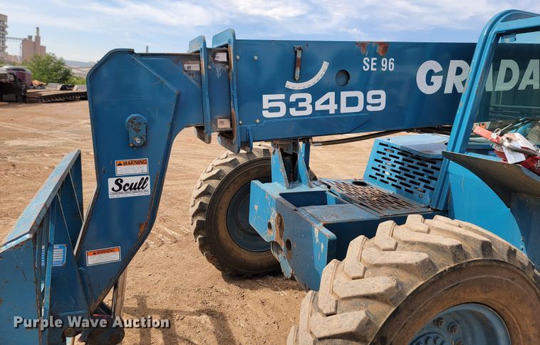 image for item JW9658 1999 Gradall 534D-9  telehandler