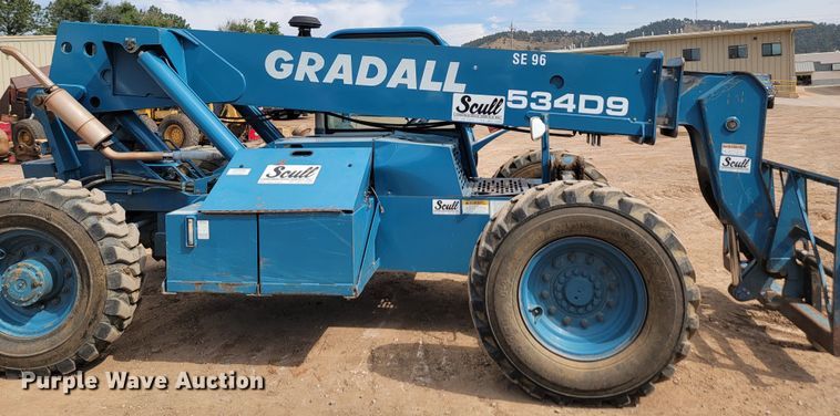 image for item JW9658 1999 Gradall 534D-9  telehandler