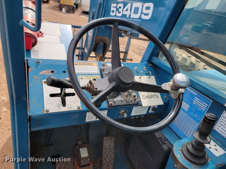 image for item JW9658 1999 Gradall 534D-9  telehandler