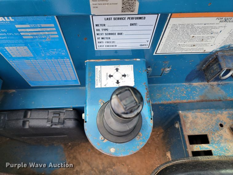 image for item JW9658 1999 Gradall 534D-9  telehandler