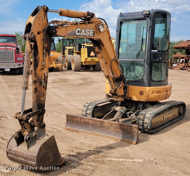 image for item JW9660 2012 Case CX36B ZTS  mini excavator
