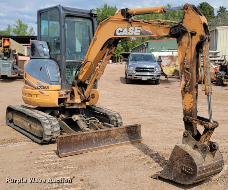 image for item JW9660 2012 Case CX36B ZTS  mini excavator