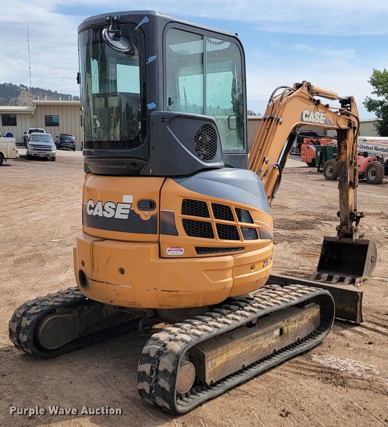 image for item JW9660 2012 Case CX36B ZTS  mini excavator