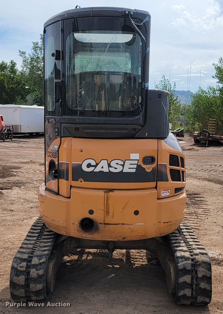 image for item JW9660 2012 Case CX36B ZTS  mini excavator