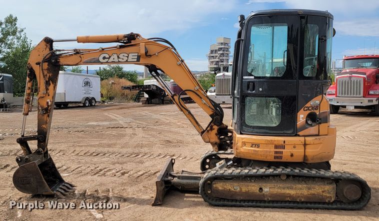 image for item JW9660 2012 Case CX36B ZTS  mini excavator