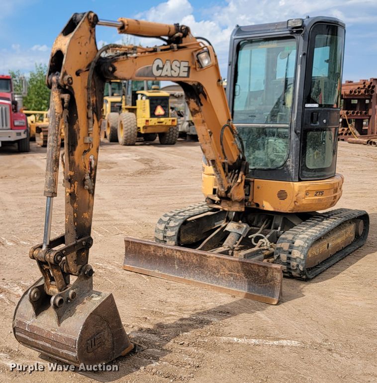 image for item JW9660 2012 Case CX36B ZTS  mini excavator