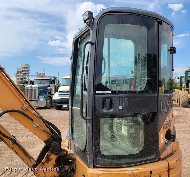 image for item JW9660 2012 Case CX36B ZTS  mini excavator