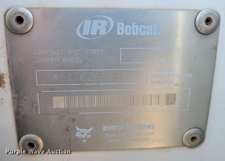 image for item JW9669 2002 Bobcat S175  skid steer loader