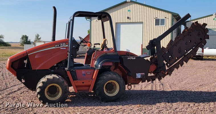 image for item JW9670 2007 Ditch Witch RT75  trencher