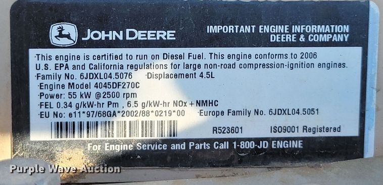 image for item JW9670 2007 Ditch Witch RT75  trencher