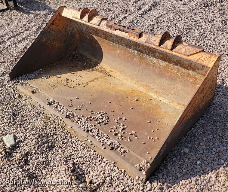 image for item JW9676 60" W skid steer bucket