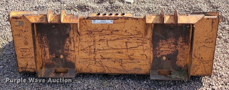 image for item JW9676 60" W skid steer bucket