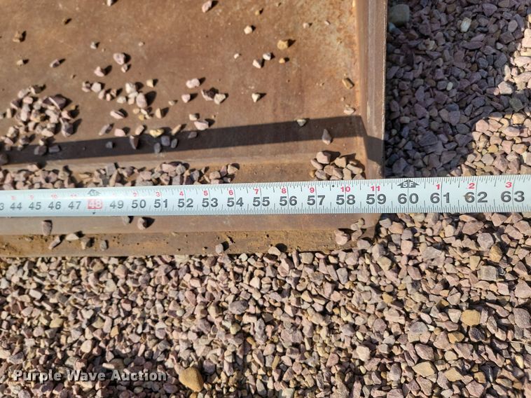 image for item JW9676 60" W skid steer bucket