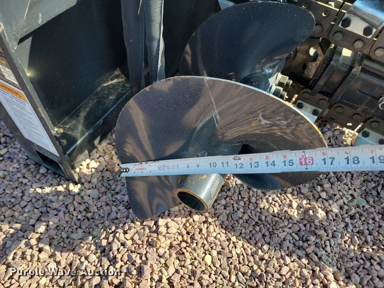 image for item JW9677 2023 Wolverine TCR-12-48H  skid steer trencher