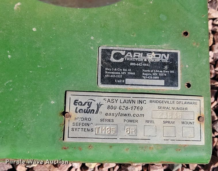 image for item JW9679 Easy Lawn TM35  hydroseeder