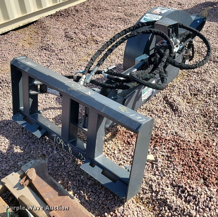 image for item JW9686 Handy Attachments HSSG24X  skid steer stump grinder