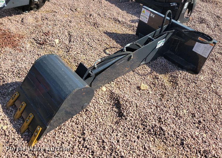 image for item JW9687 2023 Land Honor DGB-14-84D  skid steer backhoe