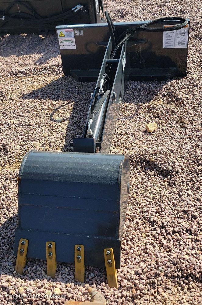 image for item JW9687 2023 Land Honor DGB-14-84D  skid steer backhoe