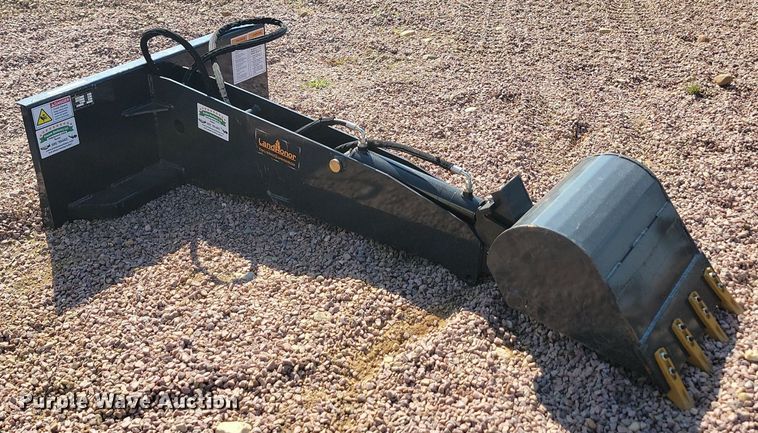 image for item JW9687 2023 Land Honor DGB-14-84D  skid steer backhoe