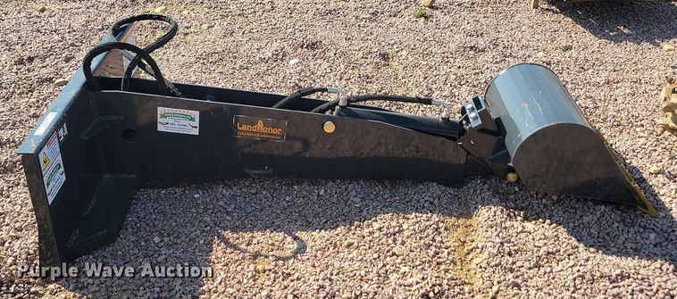 image for item JW9687 2023 Land Honor DGB-14-84D  skid steer backhoe