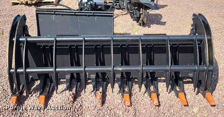 image for item JW9688 78" W skid steer grapple bucket