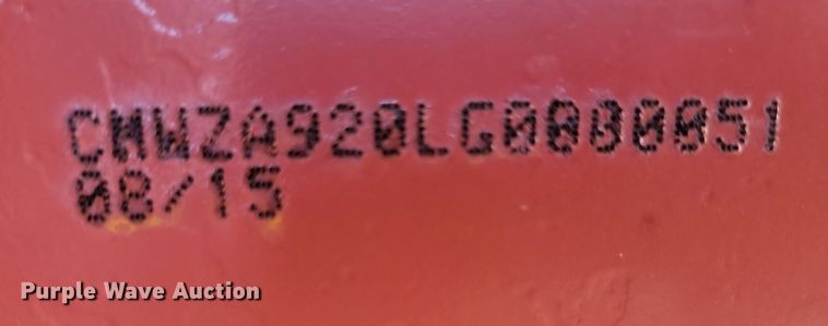 image for item JW9689 2015 Ditch Witch A920  backhoe