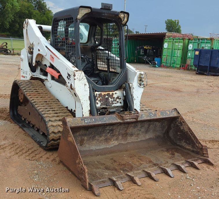 image for item KB9364 2014 Bobcat T770 tracked skid steer loader