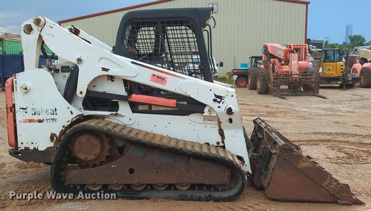 image for item KB9364 2014 Bobcat T770 tracked skid steer loader