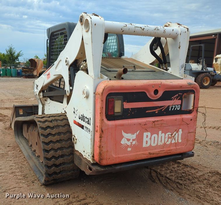 image for item KB9364 2014 Bobcat T770 tracked skid steer loader