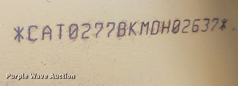 image for item KS9134 2005 Caterpillar 277B  tracked skid steer loader