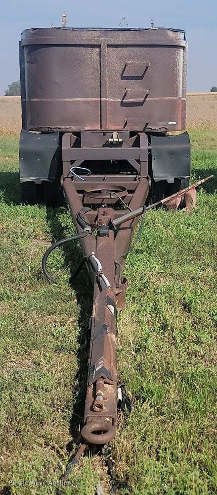 image for item KS9138 1970 Gardener  end dump pup trailer