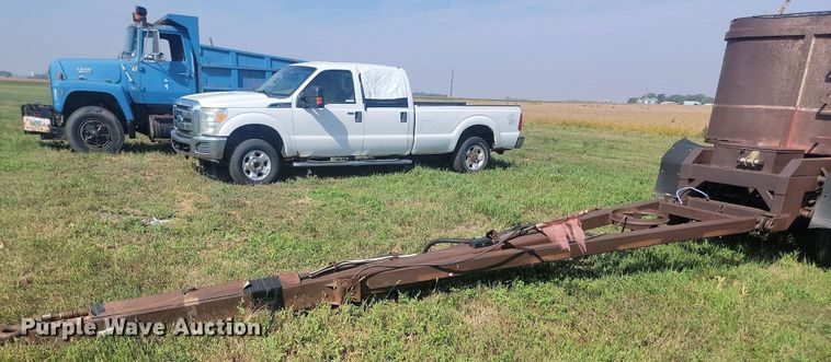 image for item KS9138 1970 Gardener  end dump pup trailer