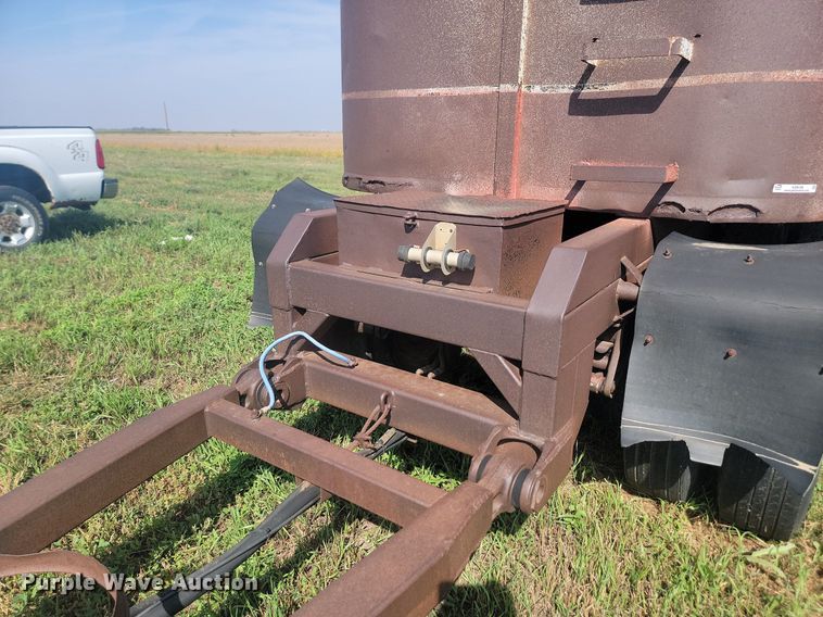 image for item KS9138 1970 Gardener  end dump pup trailer