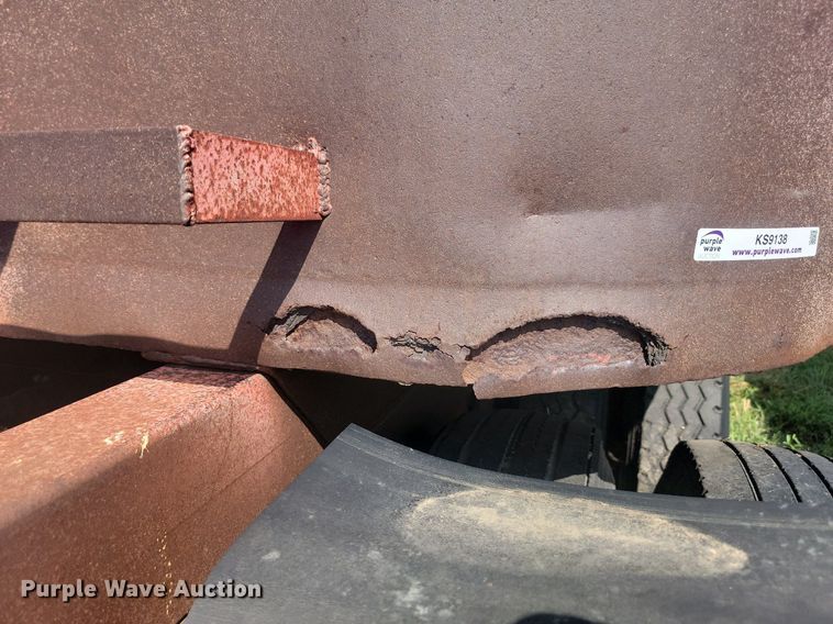 image for item KS9138 1970 Gardener  end dump pup trailer