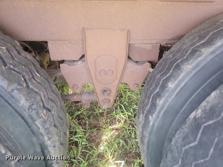 image for item KS9138 1970 Gardener  end dump pup trailer