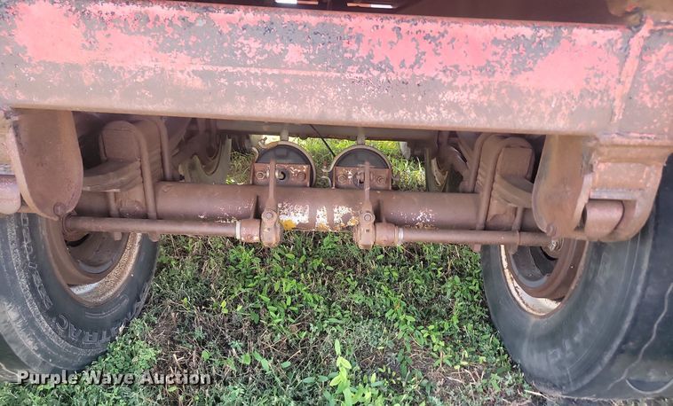 image for item KS9138 1970 Gardener  end dump pup trailer