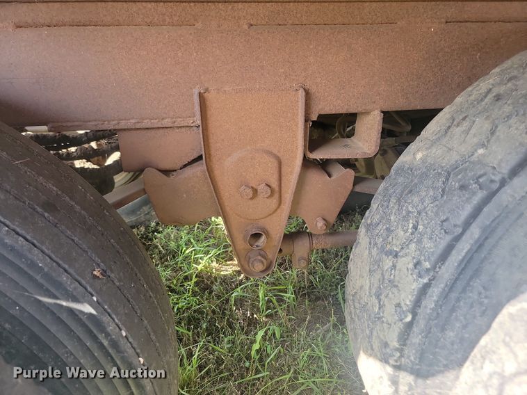 image for item KS9138 1970 Gardener  end dump pup trailer