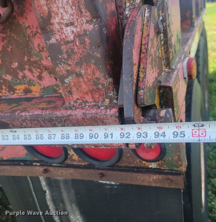 image for item KS9138 1970 Gardener  end dump pup trailer