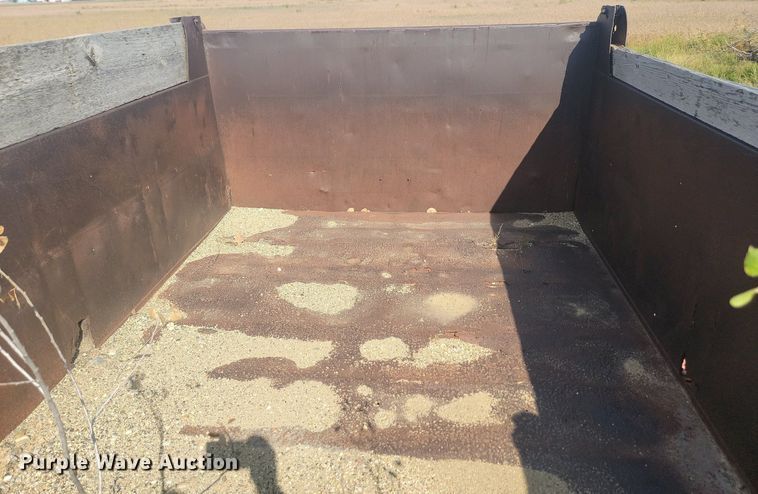 image for item KS9138 1970 Gardener  end dump pup trailer