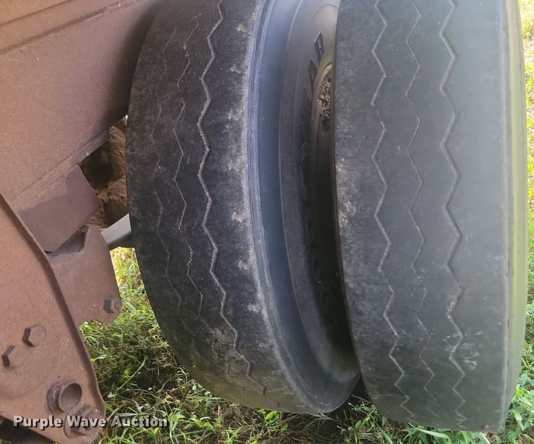 image for item KS9138 1970 Gardener  end dump pup trailer