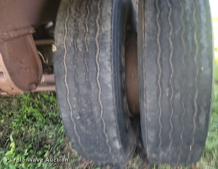 image for item KS9138 1970 Gardener  end dump pup trailer