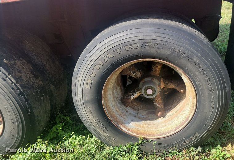 image for item KS9138 1970 Gardener  end dump pup trailer