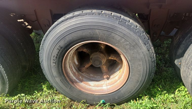 image for item KS9138 1970 Gardener  end dump pup trailer