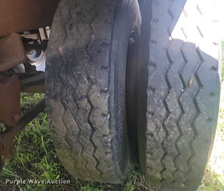 image for item KS9138 1970 Gardener  end dump pup trailer