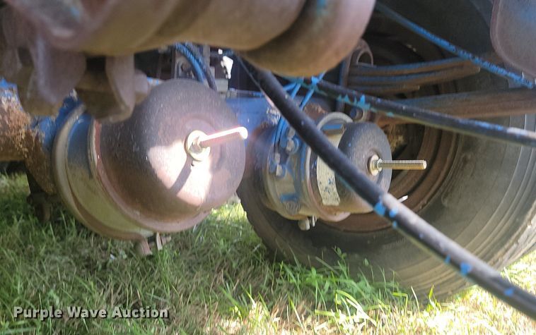 image for item KS9139 1993 Shop built  end dump pup trailer