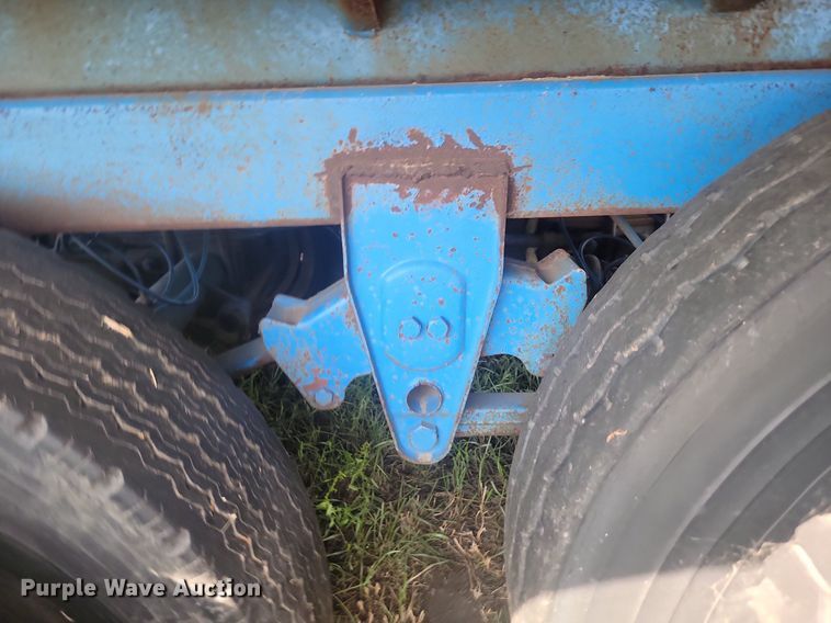 image for item KS9139 1993 Shop built  end dump pup trailer