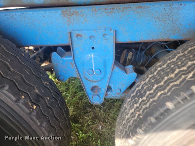 image for item KS9139 1993 Shop built  end dump pup trailer