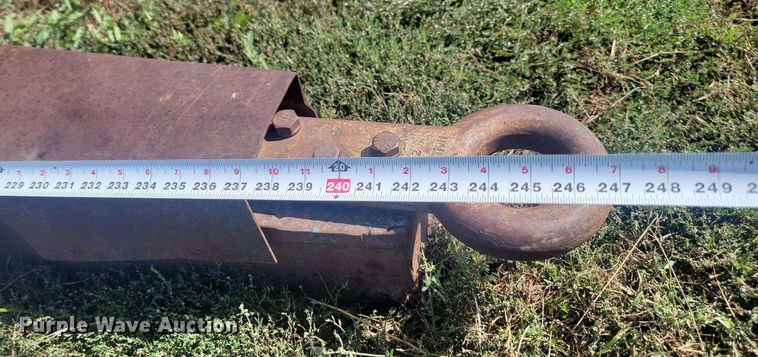 image for item KS9139 1993 Shop built  end dump pup trailer